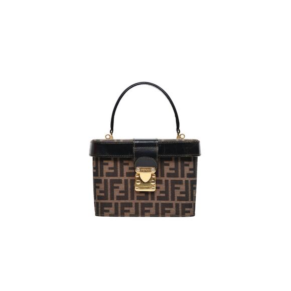 FENDI Zucca Top Handle Bag A-A36066 - Picture 1 of 1